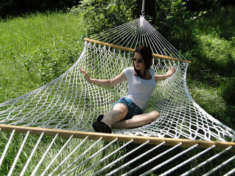 Polyester Rope Hammock - Soft-Woven Deluxe by Hammock Universe USA